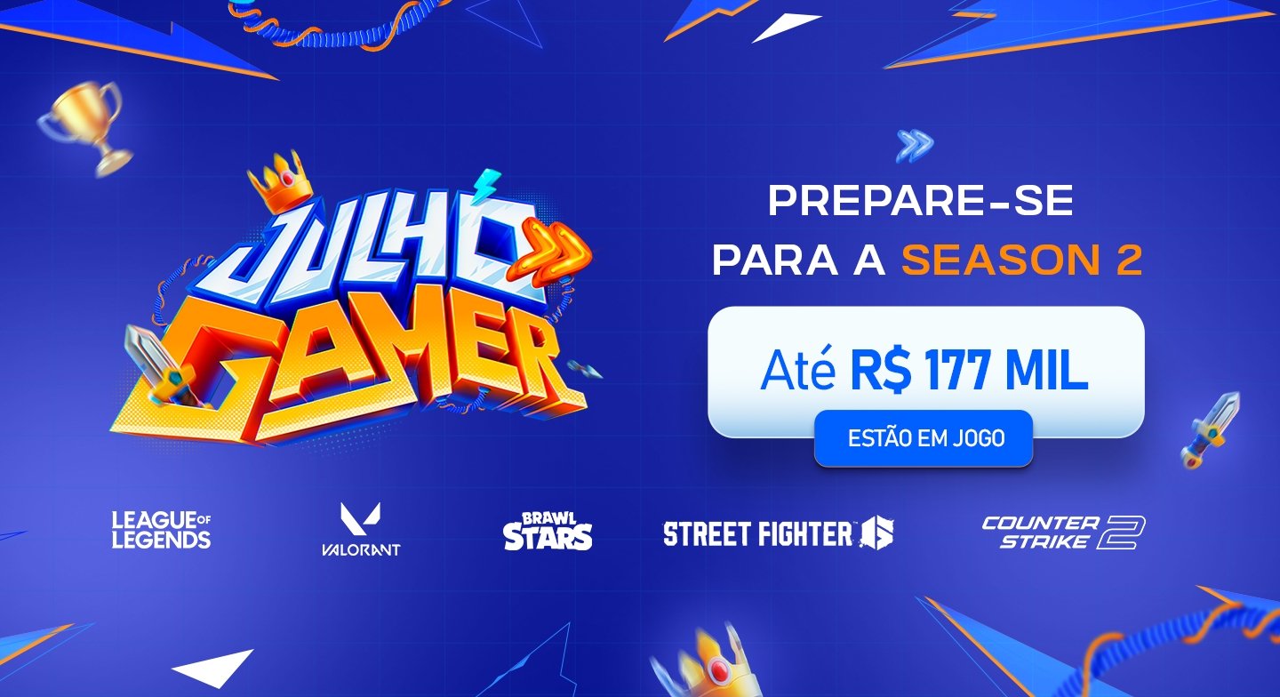 KaBuM! Anuncia Campeonatos de eSports em Julho com Grandes Premiações