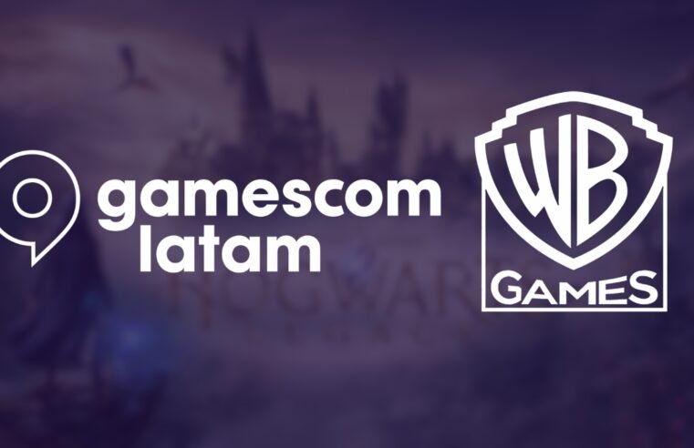 Gamescom LATAM 2025 e confirmação da Warner Bros como Expositora.