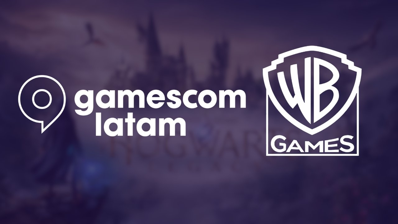 Gamescom LATAM 2025 e confirmação da Warner Bros como Expositora.