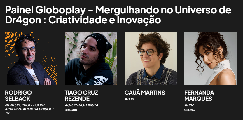 Dr4g0n Rouba a Cena: Painel Exclusivo no Gramado Summit Revela Bastidores da Série Fenômeno do Globoplay