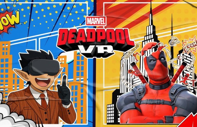 Wade Wilson em realidade virtual? finalmente um jogo que não precisa de tutorial, só terapia