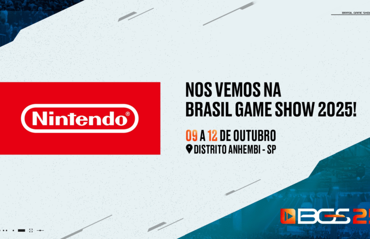 BGS 2025: Nintendo confirma presença com Nintendo Switch 2