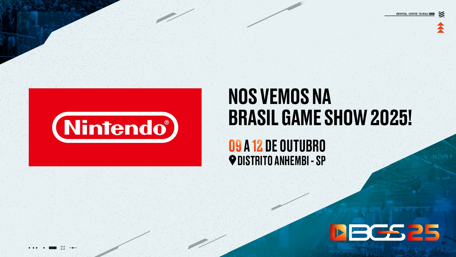 BGS 2025: Nintendo confirma presença com Nintendo Switch 2