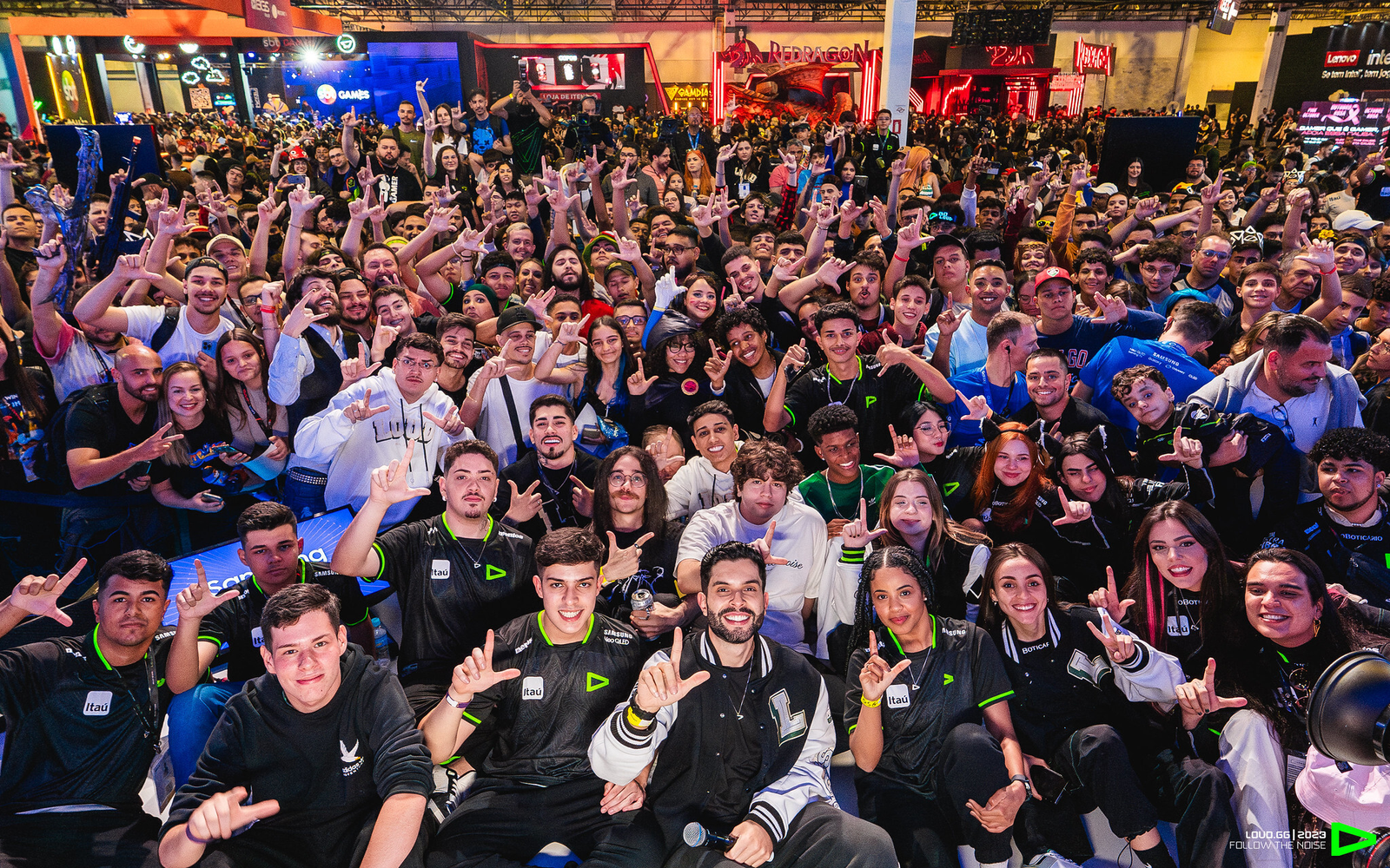 LOUD Toma Conta da BGS 2025! Coreano, Voltan e Cia. em Gameplays Caóticos e Batalhas Eletrizantes na Samsung.