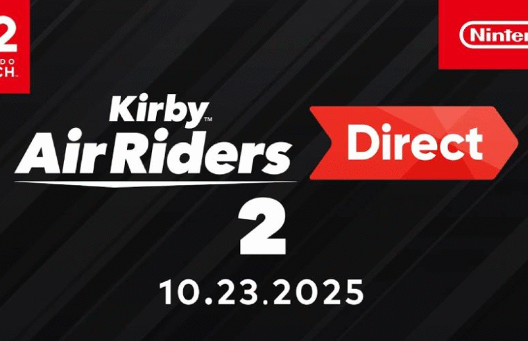 Nintendo anuncia segundo Direct de Kirby Air Riders com 60 Minutos de Gameplay
