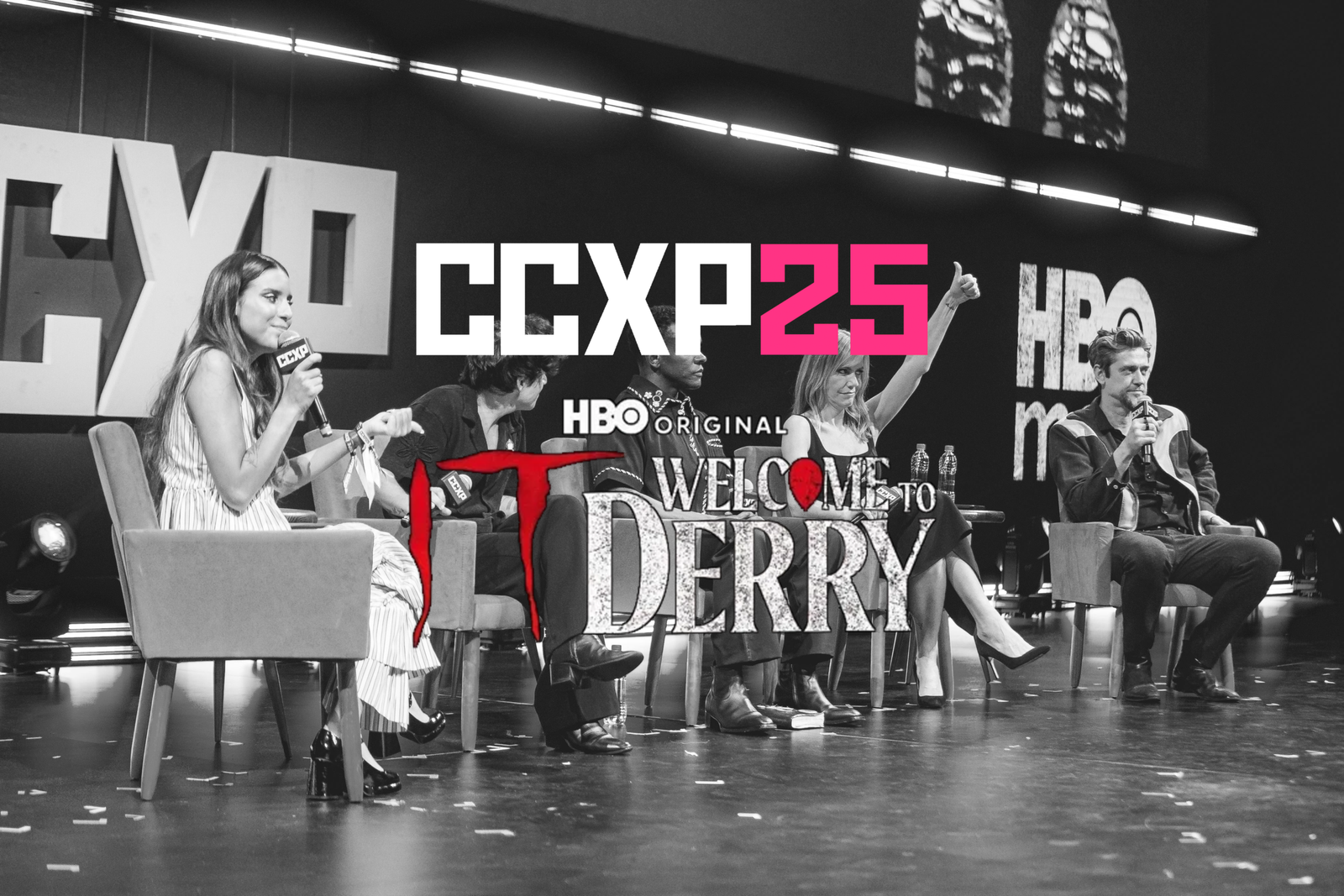 Elenco de “It: Bem-vindos a Derry” Arrepia CCXP25 e Encerra Palco Thunder Com Chave de Ouro; Brasileiro em Cena e Cenas Exclusivas