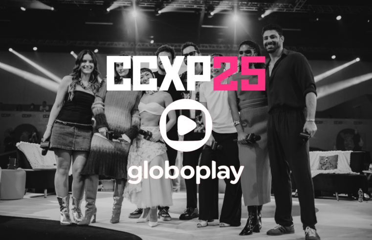 Globoplay Bombardea CCXP25 com Novidades para 2026: Séries Inéditas, Pablo e Luizão de Volta e Formato Vertical com Gustavo Mioto