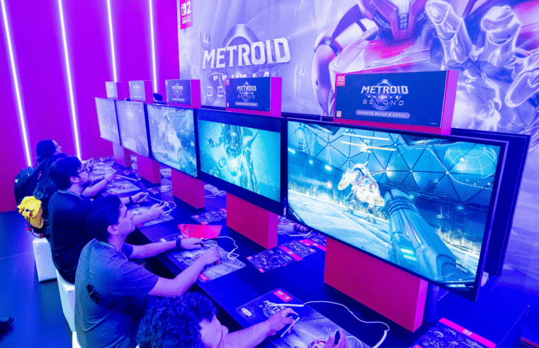 CCXP25: Nintendo Switch 2 tem testes GRATUITOS com Metroid Prime 4; e 3 Corações tem stand de Star Wars