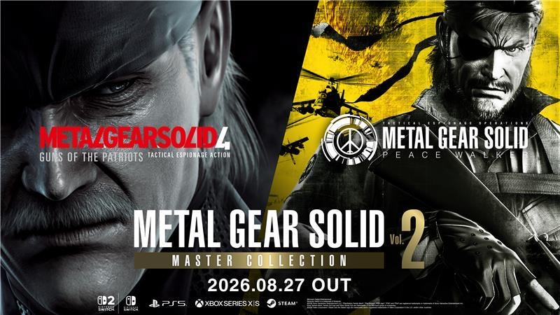 MGS4 Finalmente em Consoles Modernos! Master Collection Vol. 2 Chega em Agosto