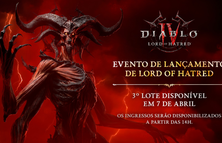 Diablo IV: Lord of Hatred: último lote de ingressos gratuitos para evento em São Paulo será liberado em 7 de abril