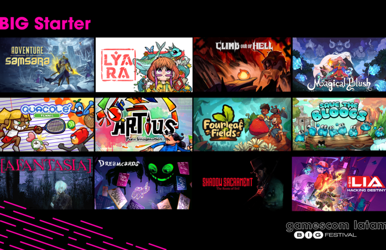 gamescom latam 2026 anuncia jogos indie selecionados para BIG Starter e BIG Highlight e lança loja online exclusiva para visitantes