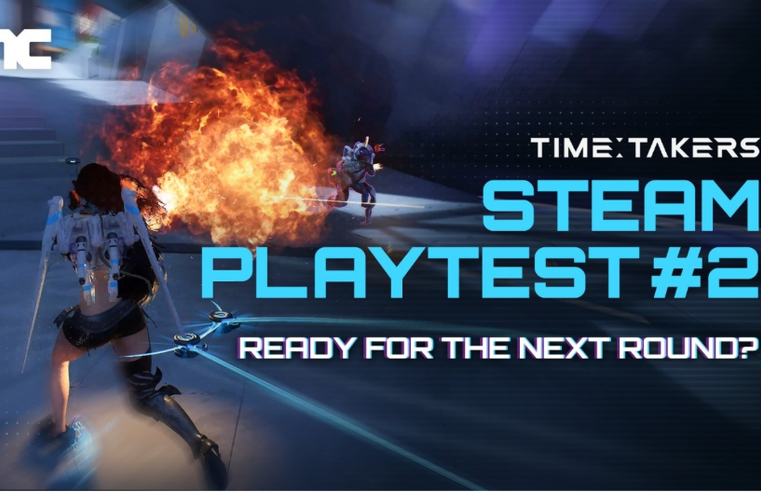 TIME TAKERS: segunda fase de teste jogável chega ao PC em novembro e promete combates mais intensos