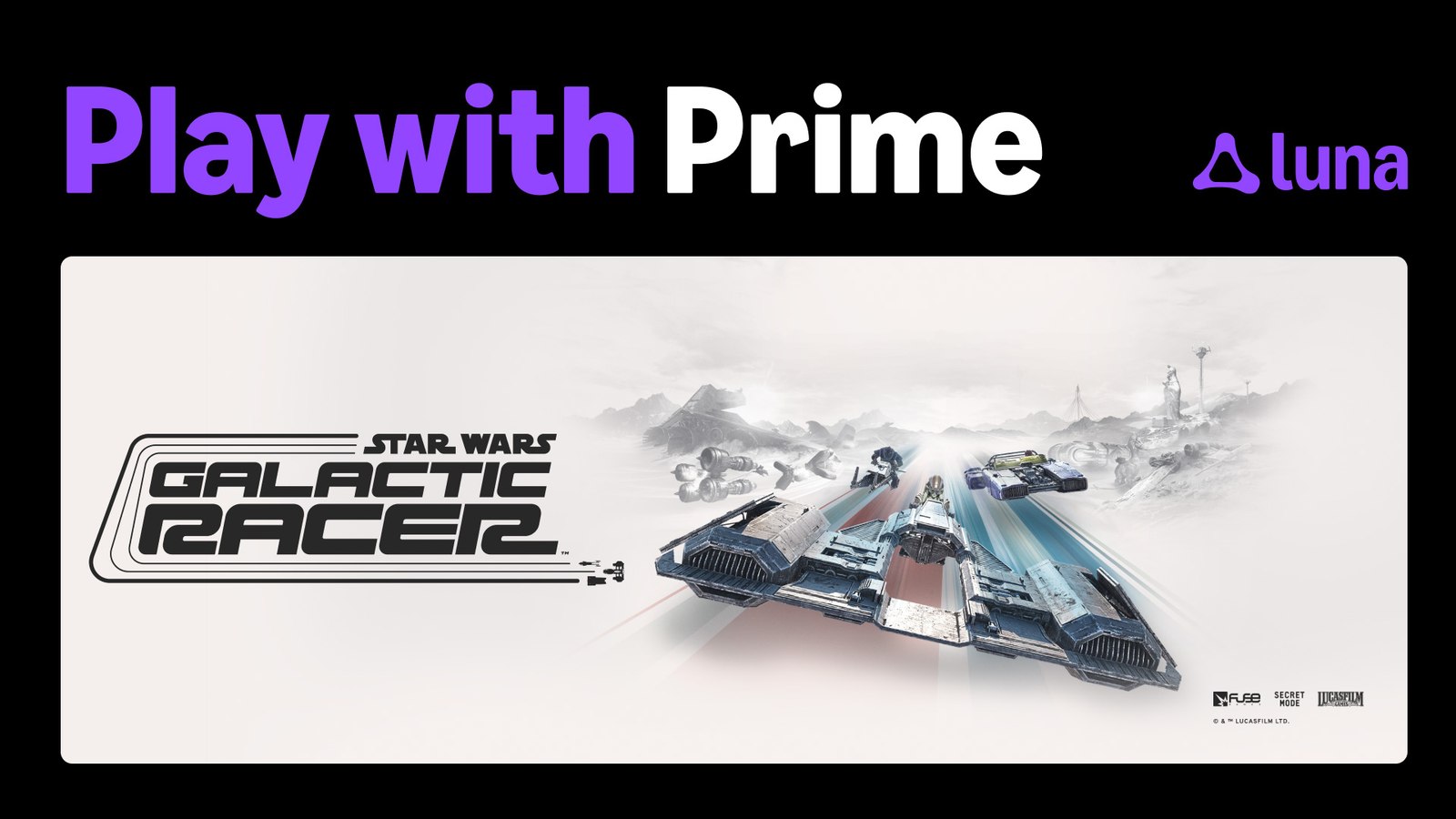 Luna em outubro: Star Wars: Galactic Racer, Sonic X Shadow Generations e DOOM de graça no seu Prime